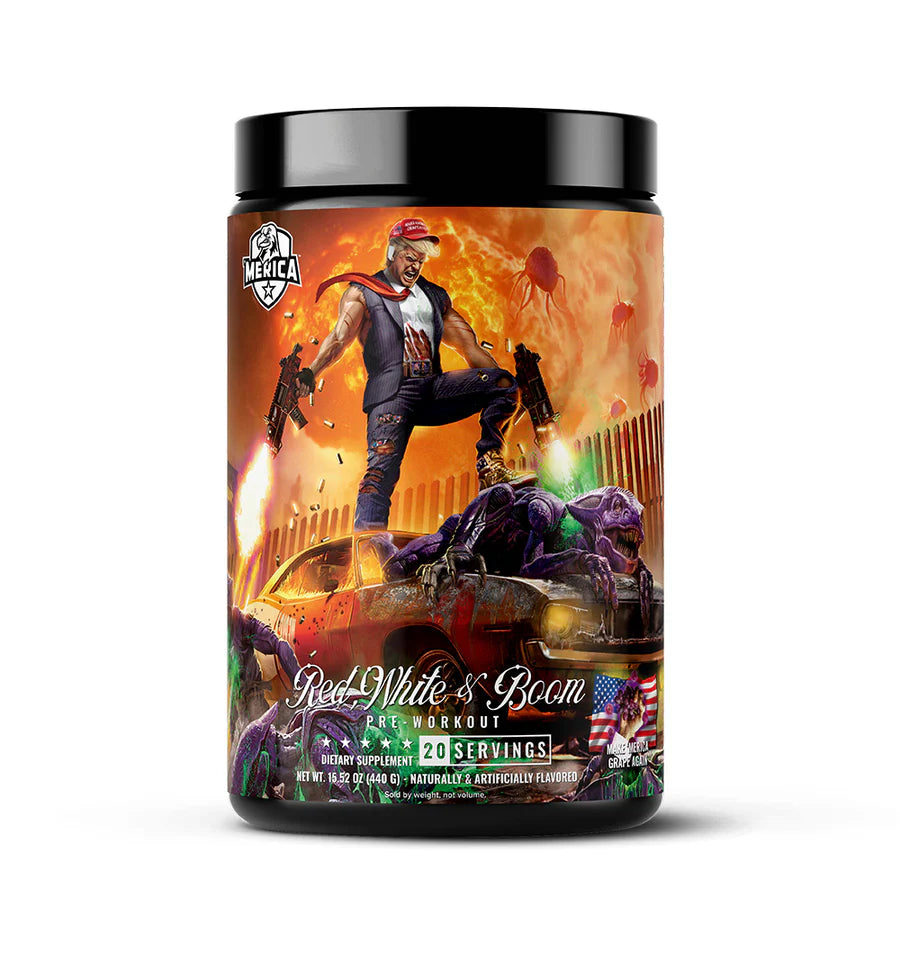 Red, White, & Boom Pre-Workout